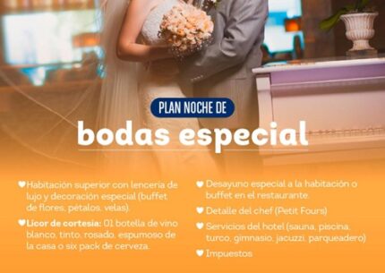 PLAN NOCHE DE BODAS